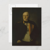 オットー・フォン・ビスマルク， c.1890 ポストカード (正面/裏面)