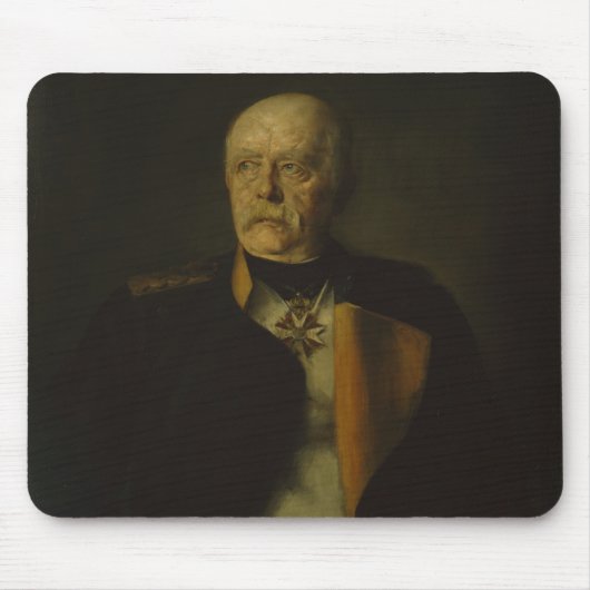 オットー・フォン・ビスマルク、c.1890 マウスパッド (正面)