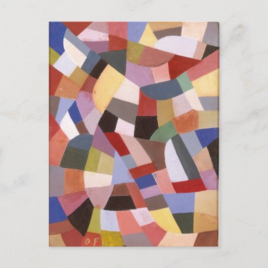 オットー・フレンドリッチによる作曲 ポストカード (正面)