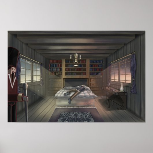 オットー・ベッドルーム・ポスター ポスター (正面)
