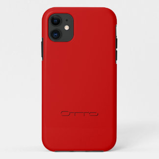 オットー iPhone 5 赤 ケース