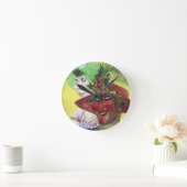 オットーDix売春婦デスクオーガナイザー ラウンド壁時計 (ホーム)