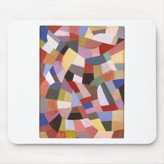 オットーFreundlich著構成 マウスパッド (正面)