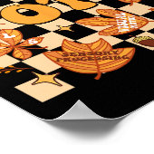 オット職業セラピーセラピスト感謝祭ファル ポスター (角)