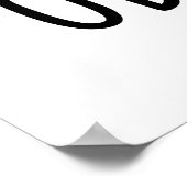 オッドボールおもしろいサッカーパン ポスター (角)