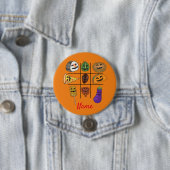 オッドボールジャックオランタンメドレー雷_コブ 缶バッジ (インサイチュ)