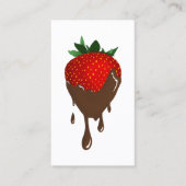 オッドレックスチョコレートのイチゴ 名刺 (正面)