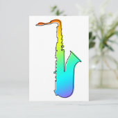 オッドレックス サックスフォン 招待状 (スタンド正面)