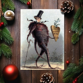 オッド ビンテージ ビクトリアン クリスマスカード