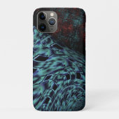 オッパシーな青、黒、赤の詳細のツイスト効果 Case-Mate iPhoneケース (裏)