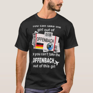 オッフェンバッハ搭乗券 – オッフェンバッハ少女 – Offenba Tシャツ