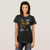 オップス落ちたウィッチ飛んでいるハロウィーン Tシャツ (正面フル)