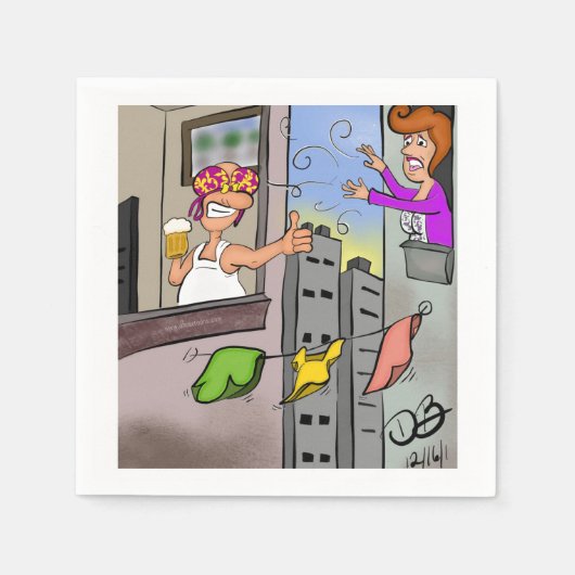 オップレナプキンス スタンダードカクテルナプキン (正面)