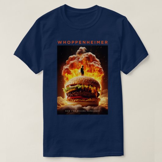 オッペンハイマー Tシャツ (デザイン正面)