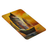 オッレ中国のーとイエローのジャンク マグネット (右側)