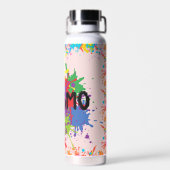 オティズモレインボースプラッシュ ウォーターボトル (背面)