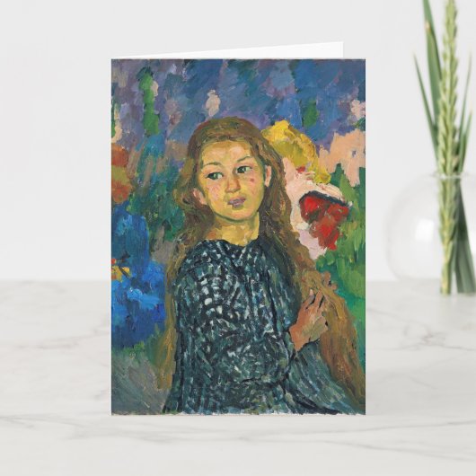 オティリアポートレート | ジョバンニジャコメッティ カード (正面)