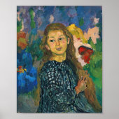 オティリアポートレート | ジョバンニジャコメッティ ポスター (正面)