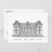 オテルドゥヴィルダカールSenegal ポストカード (正面/裏面)