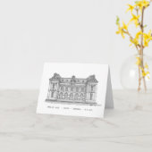 オテルドヴィルダカールセネガル カード (黄色い花)