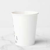 オディアベビーがカップに近い 紙コップ (左)