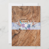 オディアボホベビーシ男女兼用ャワー招待状 招待状 (裏面)