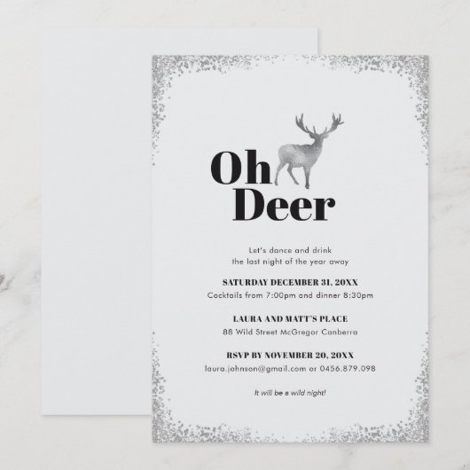 オディア招待状 招待状 (正面/裏面)