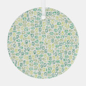 オディア ガラスオーナメント (裏面)