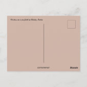 オディシャ・インドの田んぼの労働者 ポストカード (裏面)