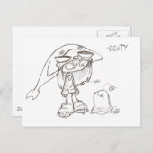 オディティ・ジェン ポストカード (正面/裏面)