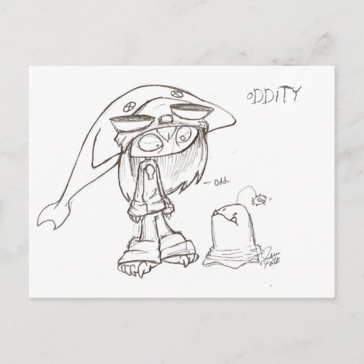 オディティ・ジェン ポストカード (正面)