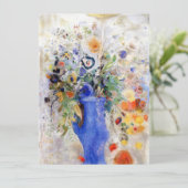 オディロンリドン – ラージブーケインパステルブルー花瓶 カード (スタンド正面)