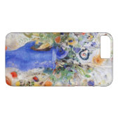 オディロンリドン – ラージブーケインパステルブルー花瓶 Case-Mate iPhoneケース (裏面(横))