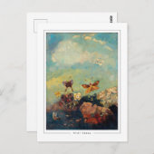 オディロンリドン#22 -ファインアートはがき ポストカード (正面/裏面)