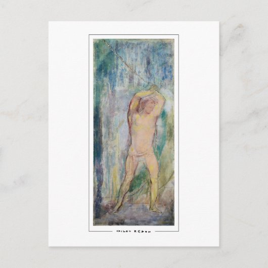 オディロンリドン#256 -ファインアートはがき ポストカード (正面)