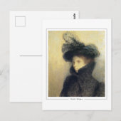 オディロンリドン#299 -ファインアートはがき ポストカード (正面/裏面)