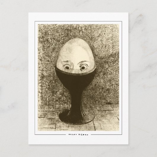 オディロンリドン#331 -ファインアートはがき ポストカード (正面)