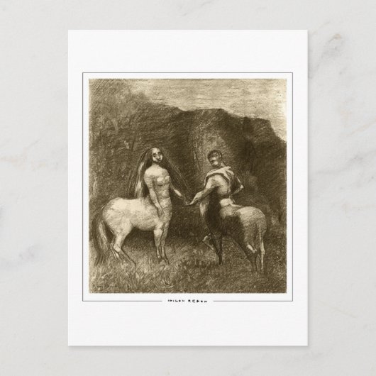 オディロンリドン#573 -ファインアートはがき ポストカード (正面)