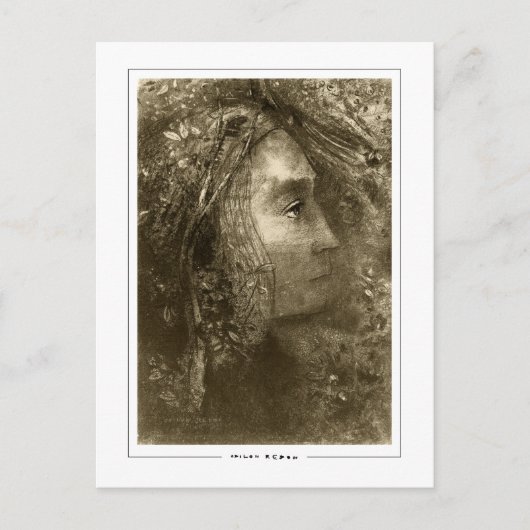 オディロンリドン#703 -ファインアートはがき ポストカード (正面)