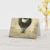 オディロンレドンエドガーアランポー カード (黄色い花)