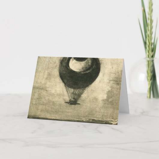 オディロンレドンエドガーアランポー カード (正面)