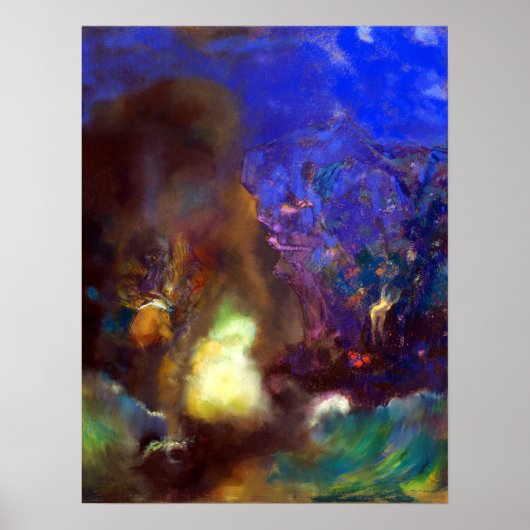 オディロンレドンロジャー&アンジェリカ ポスター (正面)