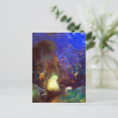 オディロンレドンロジャー&アンジェリカ ポストカード (スタンド正面)