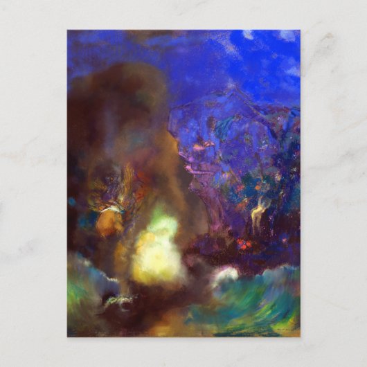 オディロンレドンロジャー&アンジェリカ ポストカード (正面)