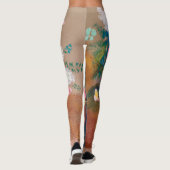 オディロン・ルドンはレギンスによって絵を描かれた花を印刷しました レギンス (裏面)