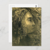 オディロン・ルドン著春 ポストカード (正面/裏面)