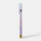 オディロン・ルドン、閉じた目 1889 iPhoneケース (左側面)