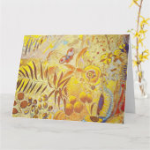 オディロン・レドンその日 カード (黄色い花)