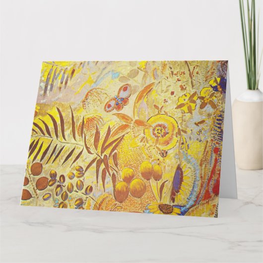 オディロン・レドンその日 カード (正面)