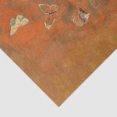 オディロン・レドンによる蝶の喚起 薄葉紙 (詳細)